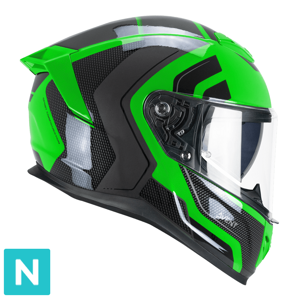 Colorazione Verde fluo Nero