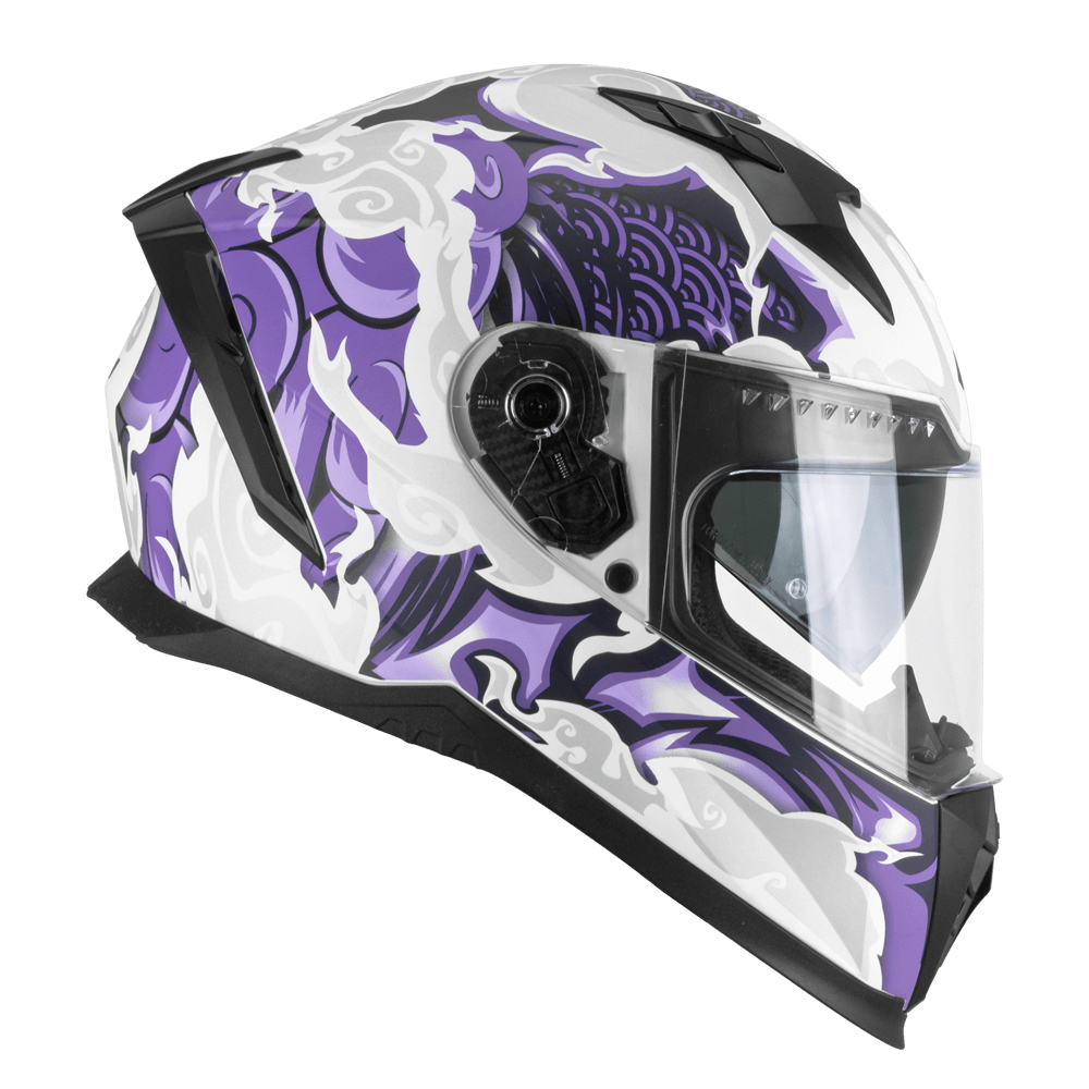 Colorazione Bianco Viola opaco
