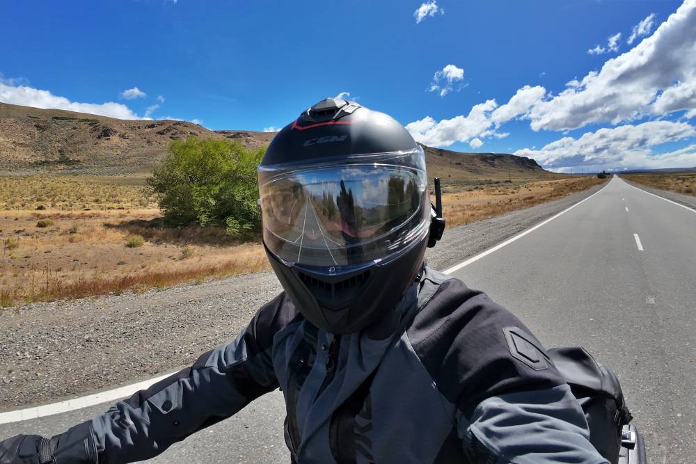 Patagonia in moto con il CGM 360 KAD: la prova