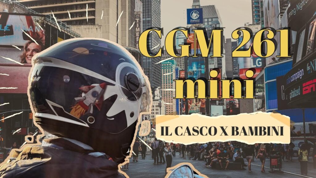 CGM 261 MINI: Il casco perfetto per la sicurezza dei bambini