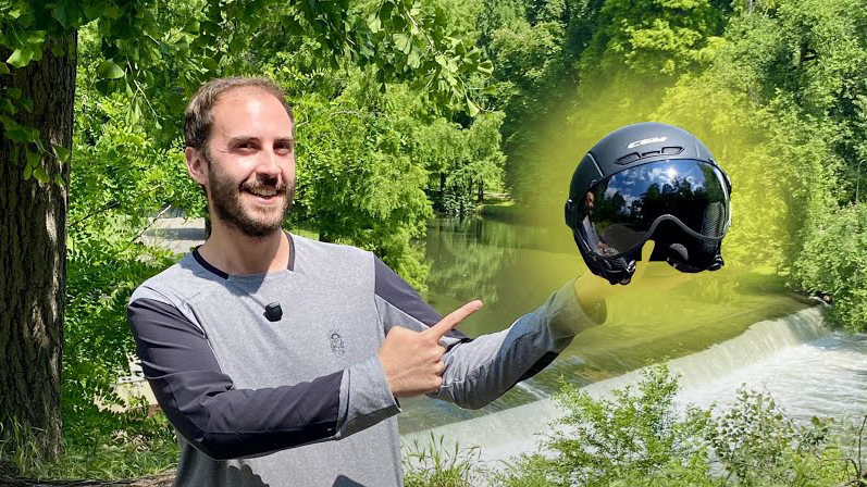 CGM 801 EBI: 🚲 il casco non solo in moto! | TEST SUL CAMPO