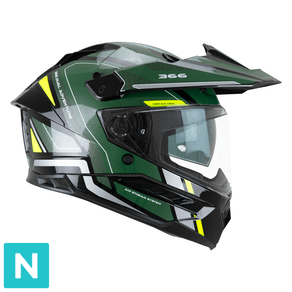 Colorazione Verde Giallo fluo metal