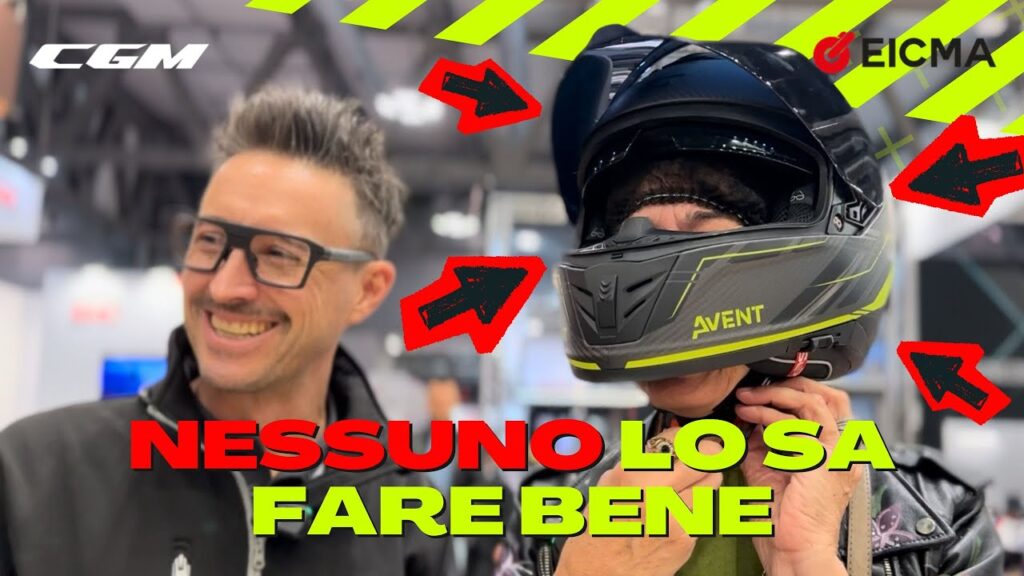 7 motociclisti su 10 NON SANNO ALLACCIARE IL CASCO è davvero così? EICMA 2025