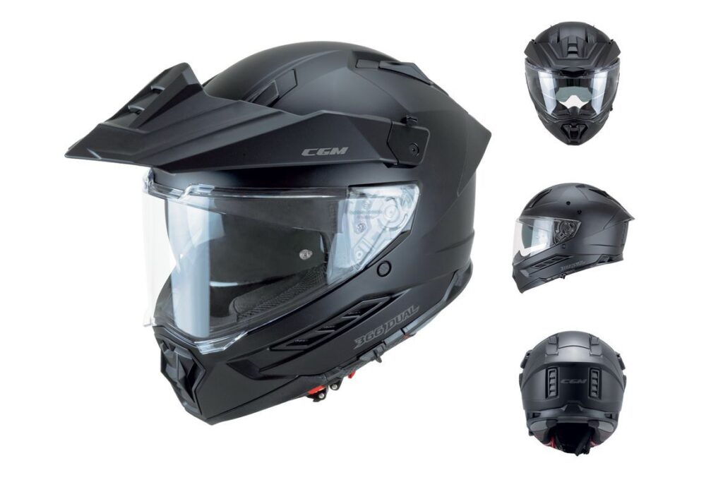 CGM 366 Dual: un casco adventure de 128 euros que puede usarse con o sin visera
